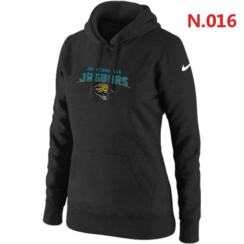 Women's Nike Jacksonville Jaguars Heart & Soul Pullover Hoodie Black