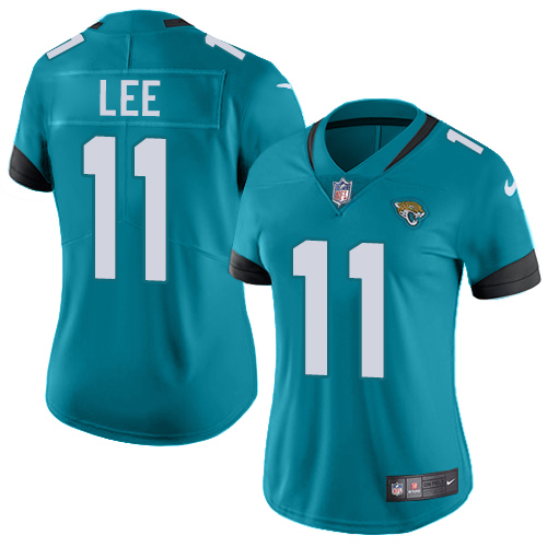 Nike Jaguars #11 Marqise Lee Teal Green Alternate Women's Stitched NFL Vapor Untouchable Limited Jersey - Click Image to Close