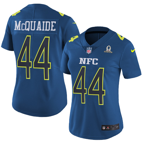 Nike Rams #44 Jacob McQuaide Navy Women's Stitched NFL Limited NFC 2017 Pro Bowl Jersey - Click Image to Close