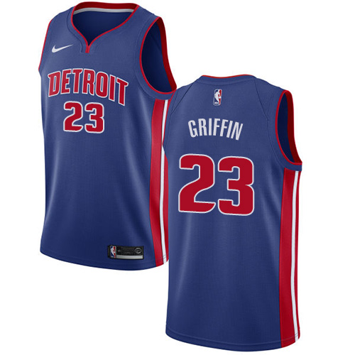 Nike Pistons #23 Blake Griffin Blue Women's NBA Swingman Icon Edition Jersey