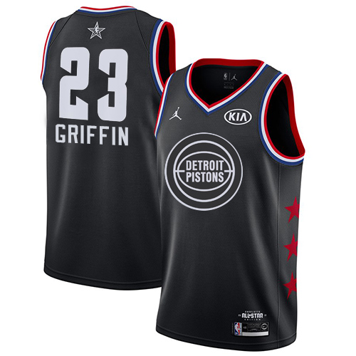 Nike Pistons #23 Blake Griffin Black Women's NBA Jordan Swingman 2019 All-Star Game Jersey