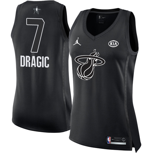 Nike Heat #7 Goran Dragic Black Women's NBA Jordan Swingman 2018 All-Star Game Jersey