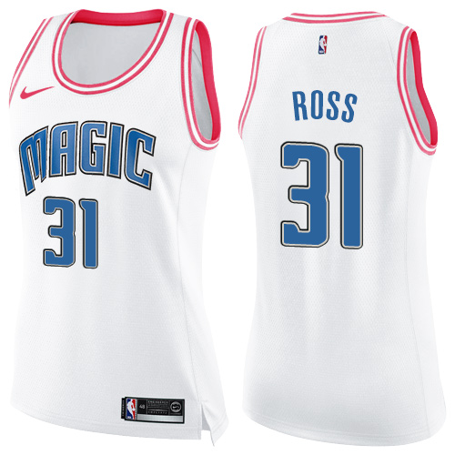 Nike Magic #31 Terrence Ross White/Pink Women's NBA Swingman Fashion Jersey