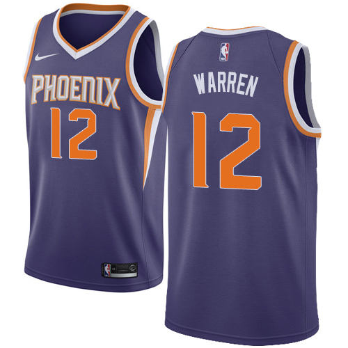 Nike Suns #12 T.J. Warren Purple Women's NBA Swingman Icon Edition Jersey