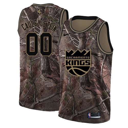 Nike Kings #00 Willie Cauley-Stein Camo Women's NBA Swingman Realtree Collection Jersey - Click Image to Close