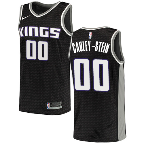 Nike Kings #00 Willie Cauley-Stein Black Women's NBA Swingman Statement Edition Jersey