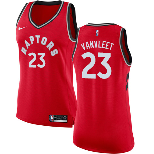 Nike Raptors #23 Fred VanVleet Red Women's NBA Swingman Icon Edition Jersey