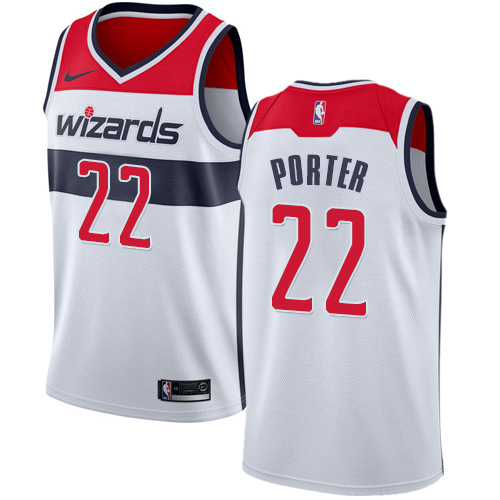 Nike Wizards #22 Otto Porter White Women's NBA Swingman Association Edition Jersey