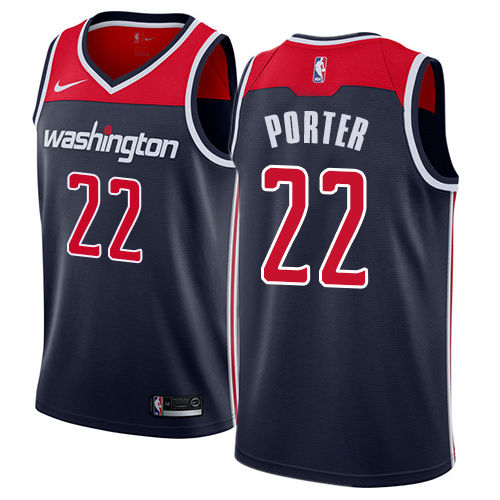 Nike Wizards #22 Otto Porter Navy Blue Women's NBA Swingman Statement Edition Jersey