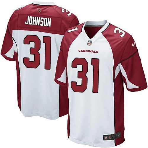 Nike Cardinals #31 David Johnson White Youth Stitched NFL Elite Jersey - Click Image to Close