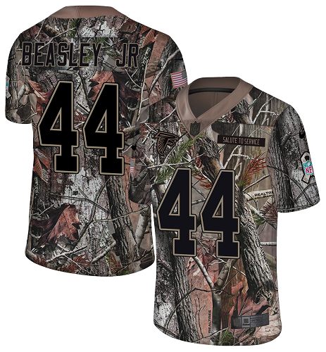 Nike Falcons #44 Vic Beasley Jr Camo Youth Stitched NFL Limited Rush Realtree Jersey