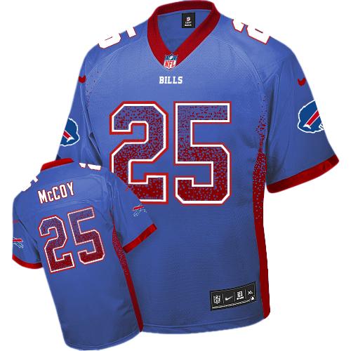 Nike Bills #25 LeSean McCoy Royal Blue Team Color Youth Stitched NFL Elite Drift Fashion Jersey