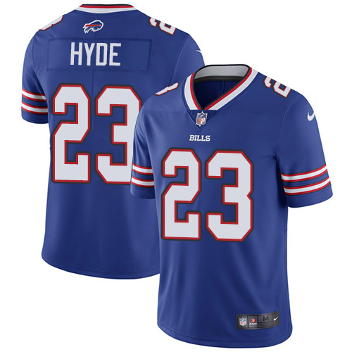 Nike Bills #23 Micah Hyde Royal Blue Team Color Youth Stitched NFL Vapor Untouchable Limited Jersey - Click Image to Close