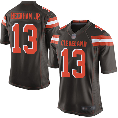 Browns #13 Odell Beckham Jr Brown Team Color Youth Stitched Football New Elite Jersey