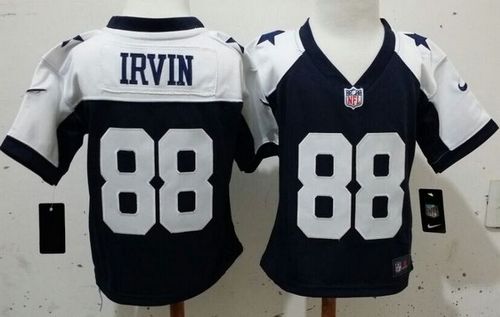 Toddler Nike Cowboys #88 Michael Irvin Navy Blue Thanksgiving Stitched NFL Elite Jersey - Click Image to Close