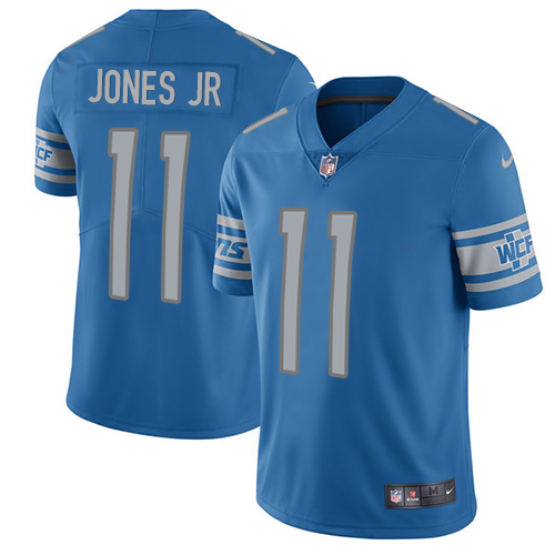 Nike Lions #11 Marvin Jones Jr Light Blue Team Color Youth Stitched NFL Vapor Untouchable Limited Jersey