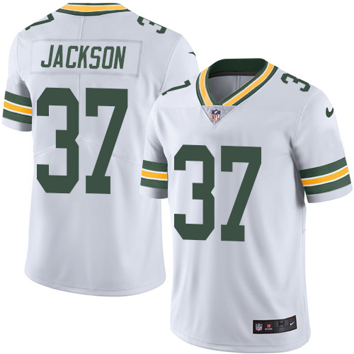 Nike Packers #37 Josh Jackson White Youth Stitched NFL Vapor Untouchable Limited Jersey