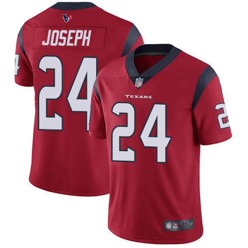 Texans #24 Johnathan Joseph Red Alternate Youth Stitched Football Vapor Untouchable Limited Jersey