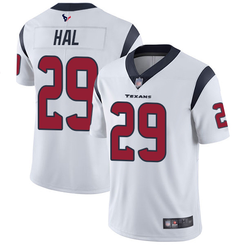 Texans #29 Andre Hal White Youth Stitched Football Vapor Untouchable Limited Jersey - Click Image to Close