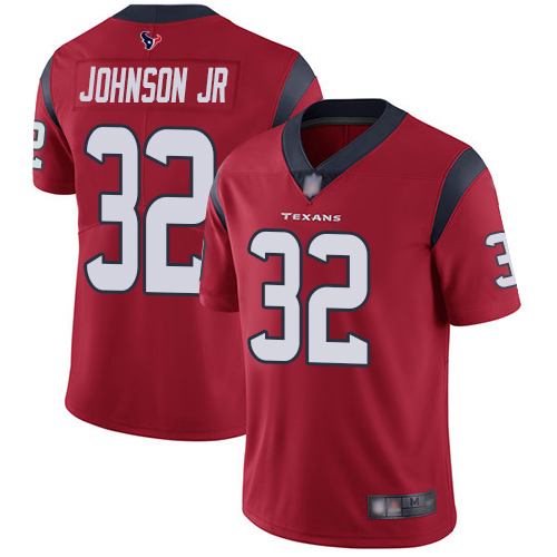 Texans #32 Lonnie Johnson Jr. Red Alternate Youth Stitched Football Vapor Untouchable Limited Jersey