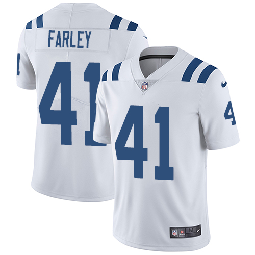 Nike Colts #41 Matthias Farley White Youth Stitched NFL Vapor Untouchable Limited Jersey - Click Image to Close