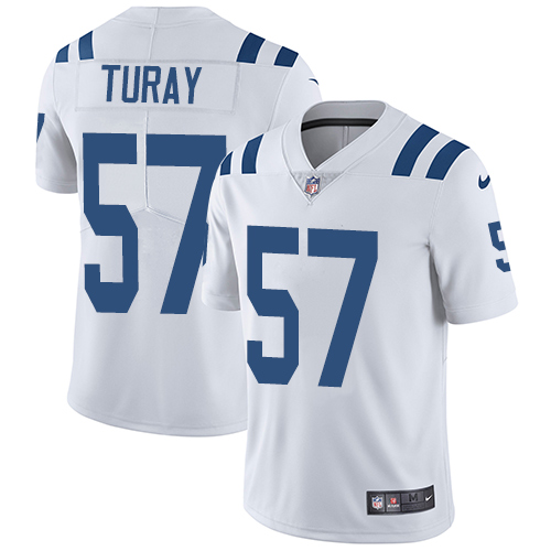 Nike Colts #57 Kemoko Turay White Youth Stitched NFL Vapor Untouchable Limited Jersey - Click Image to Close