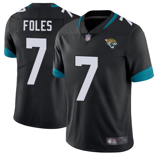 Jaguars #7 Nick Foles Black Team Color Youth Stitched Football Vapor Untouchable Limited Jersey