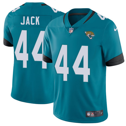 Nike Jaguars #44 Myles Jack Teal Green Alternate Youth Stitched NFL Vapor Untouchable Limited Jersey - Click Image to Close