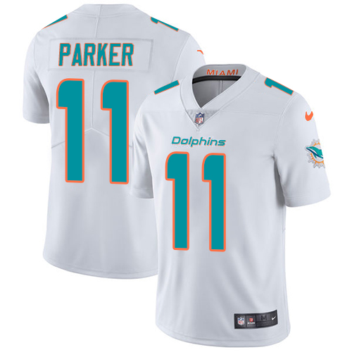 Nike Dolphins #11 DeVante Parker White Youth Stitched NFL Vapor Untouchable Limited Jersey