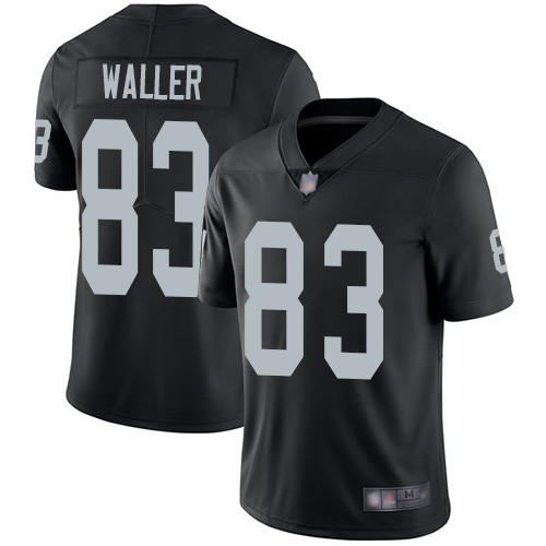 Raiders #83 Darren Waller Black Team Color Youth Stitched Football Vapor Untouchable Limited Jersey - Click Image to Close