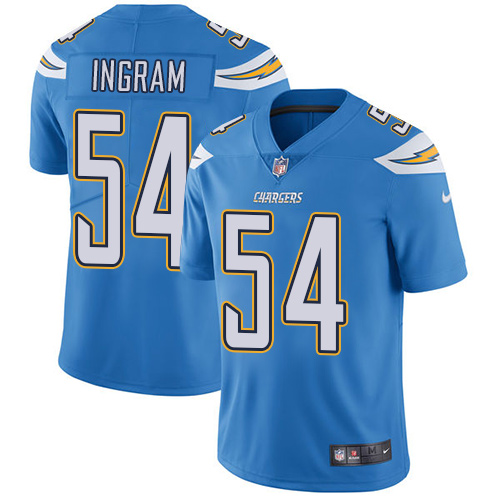 Nike Chargers #54 Melvin Ingram Electric Blue Alternate Youth Stitched NFL Vapor Untouchable Limited Jersey