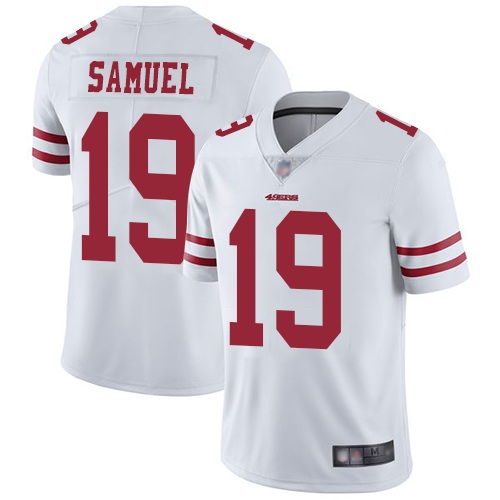 49ers #19 Deebo Samuel White Youth Stitched Football Vapor Untouchable Limited Jersey