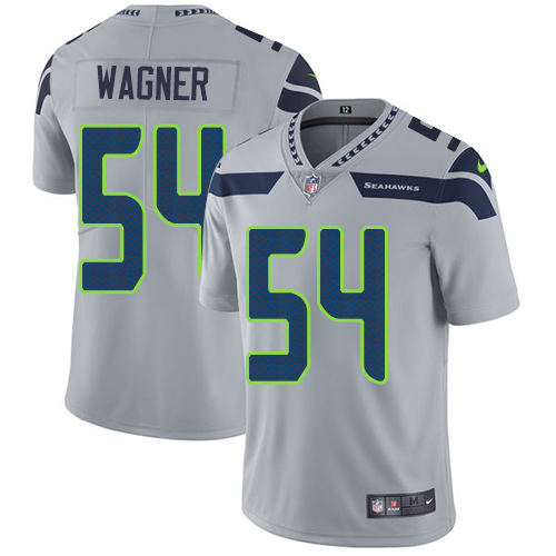 Nike Seahawks #54 Bobby Wagner Grey Alternate Youth Stitched NFL Vapor Untouchable Limited Jersey - Click Image to Close