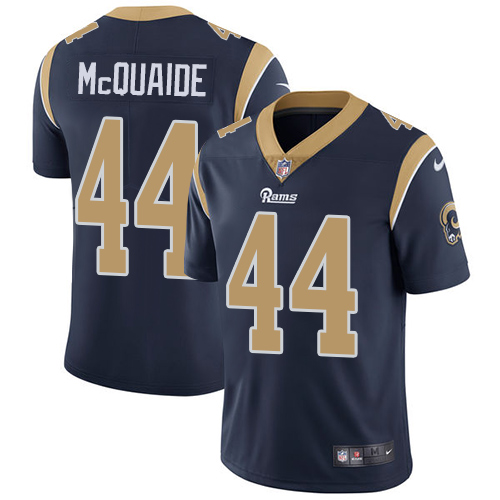 Nike Rams #44 Jacob McQuaide Navy Blue Team Color Youth Stitched NFL Vapor Untouchable Limited Jersey - Click Image to Close