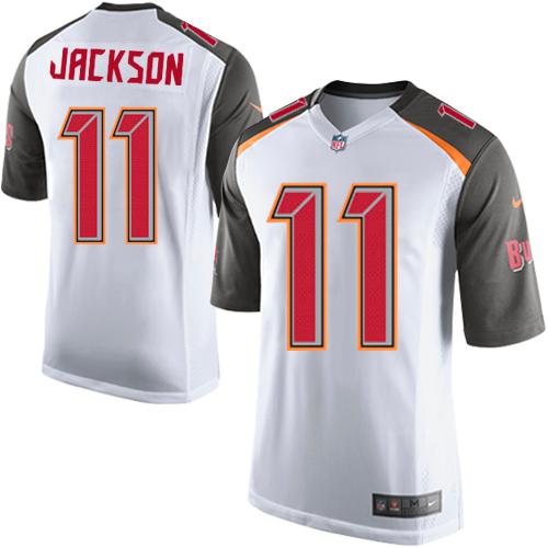 Nike Buccaneers #11 DeSean Jackson White Youth Stitched NFL New Elite Jersey