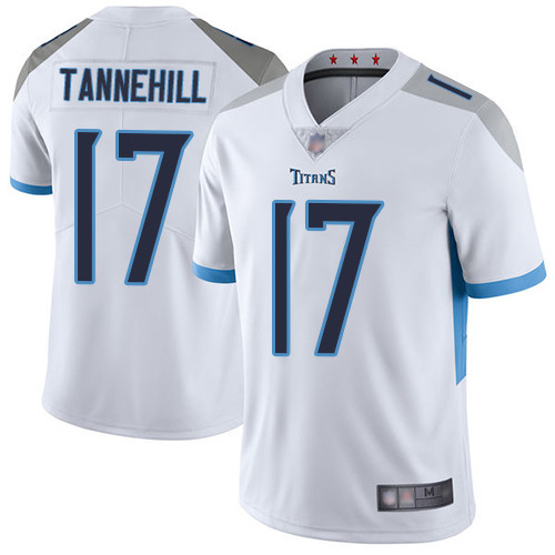 Titans #17 Ryan Tannehil White Youth Stitched Football Vapor Untouchable Limited Jersey - Click Image to Close