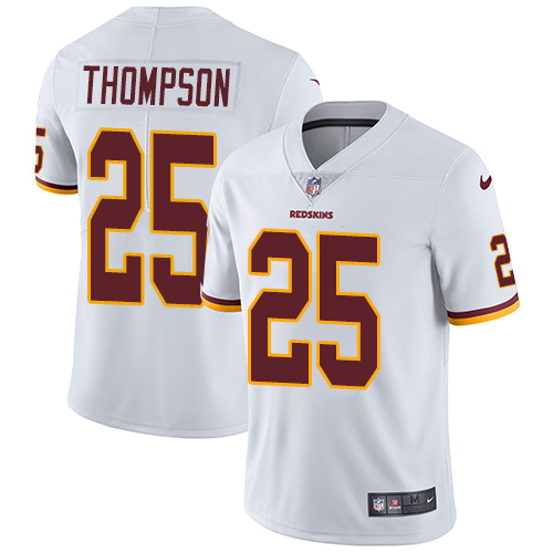 Nike Redskins #25 Chris Thompson White Youth Stitched NFL Vapor Untouchable Limited Jersey - Click Image to Close