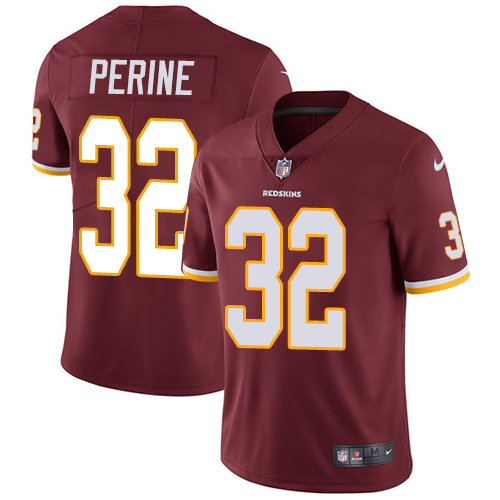 Nike Redskins #32 Samaje Perine Burgundy Red Team Color Youth Stitched NFL Vapor Untouchable Limited Jersey