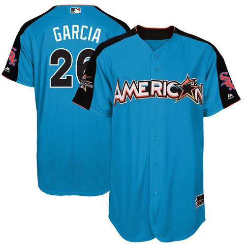 White Sox #26 Avisail Garcia Blue 2017 All-Star American League Stitched Youth MLB Jersey