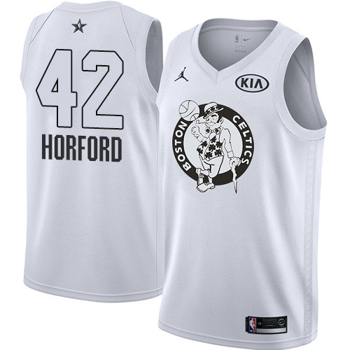 Nike Celtics #42 Al Horford White Youth NBA Jordan Swingman 2018 All-Star Game Jersey - Click Image to Close