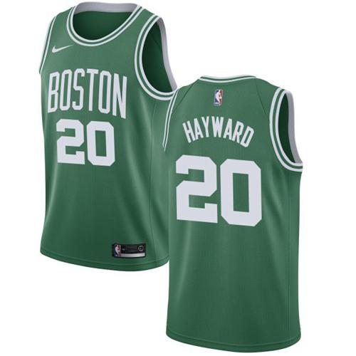 Nike Celtics #20 Gordon Hayward Green Youth NBA Swingman Icon Edition Jersey