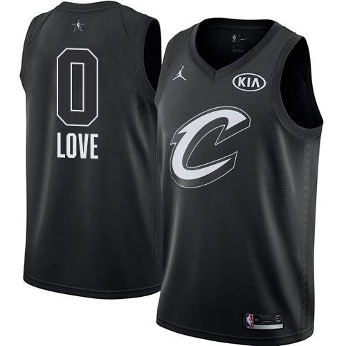 Nike Cavaliers #0 Kevin Love Black Youth NBA Jordan Swingman 2018 All-Star Game Jersey