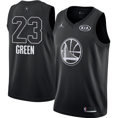 Nike Warriors #23 Draymond Green Black Youth NBA Jordan Swingman 2018 All-Star Game Jersey