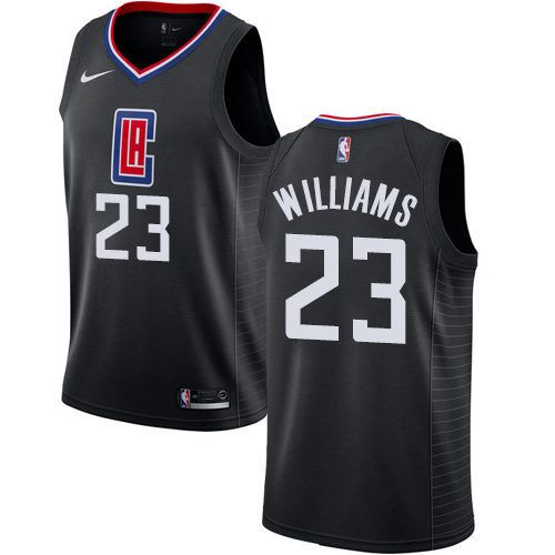 Nike Clippers #23 Louis Williams Black Youth NBA Swingman Statement Edition Jersey