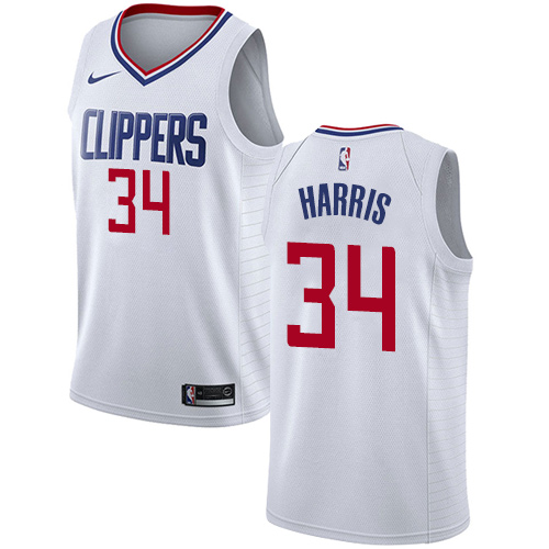 Nike Clippers #34 Tobias Harris White Youth NBA Swingman Association Edition Jersey