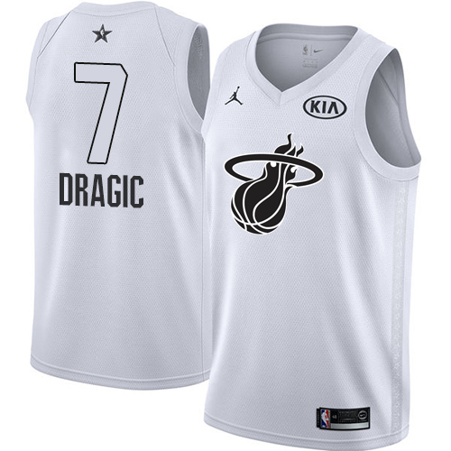 Nike Heat #7 Goran Dragic White Youth NBA Jordan Swingman 2018 All-Star Game Jersey