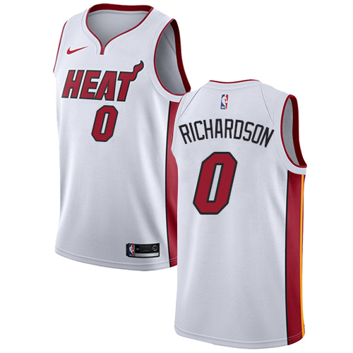 Nike Heat #0 Josh Richardson White Youth NBA Swingman Association Edition Jersey