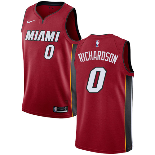 Nike Heat #0 Josh Richardson Red Youth NBA Swingman Statement Edition Jersey