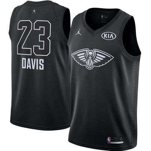 Nike Pelicans #23 Anthony Davis Black Youth NBA Jordan Swingman 2018 All-Star Game Jersey