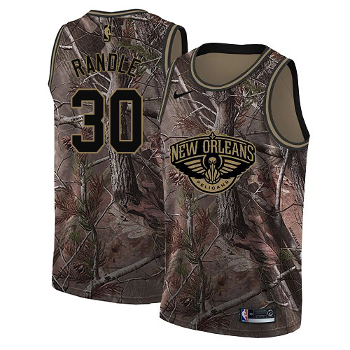 Nike Pelicans #30 Julius Randle Camo Youth NBA Swingman Realtree Collection Jersey